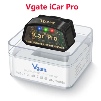 Vgate ICar Pro ELM327 OBD2 Автомобильные Диагностические Инструменты WIFI Blue Tooth 4.0 для Android IOS Автоматический Сканер Считыватель Кода ELM 327 ICar-Pro