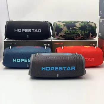 HOPESTAR H50 Беспроводной Bluetooth Динамик Портативный Открытый Водонепроницаемый Сабвуфер Высококачественный Динамик HIFI Система объемного Звучания TW