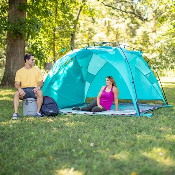 Ozark Trail 8 'x 8' Мгновенный козырек от солнца (покрытие 64 квадратных фута) toldo camping beach tent